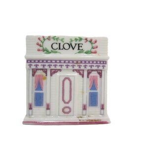 Original Lenox Spice Village Clove BOTTOM ONLY Spice Jar Lid Cottage House